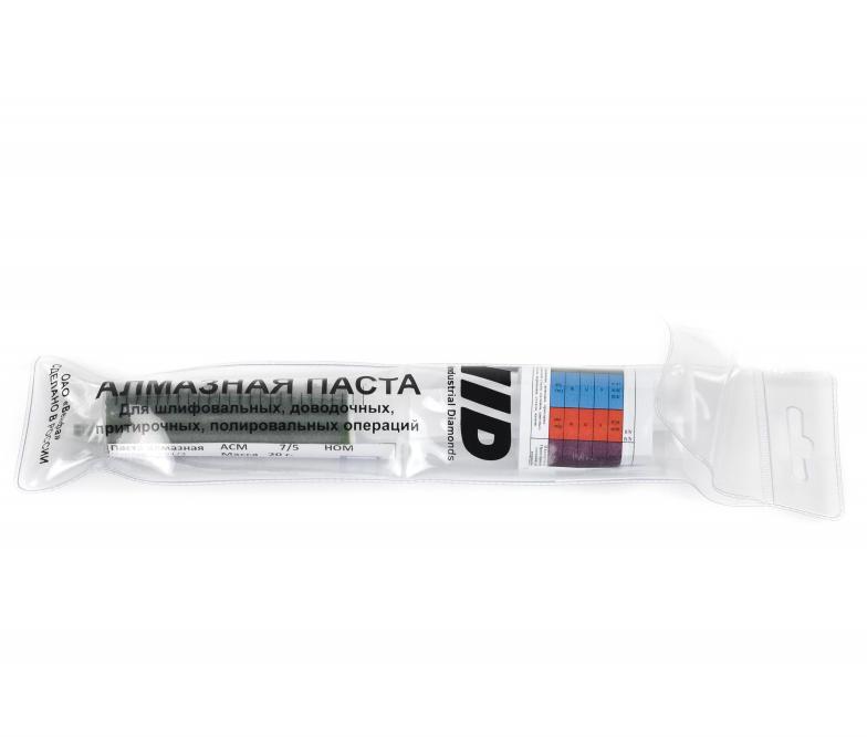 Паста алмазная АСМ 7/5 НОМ (в шприце)