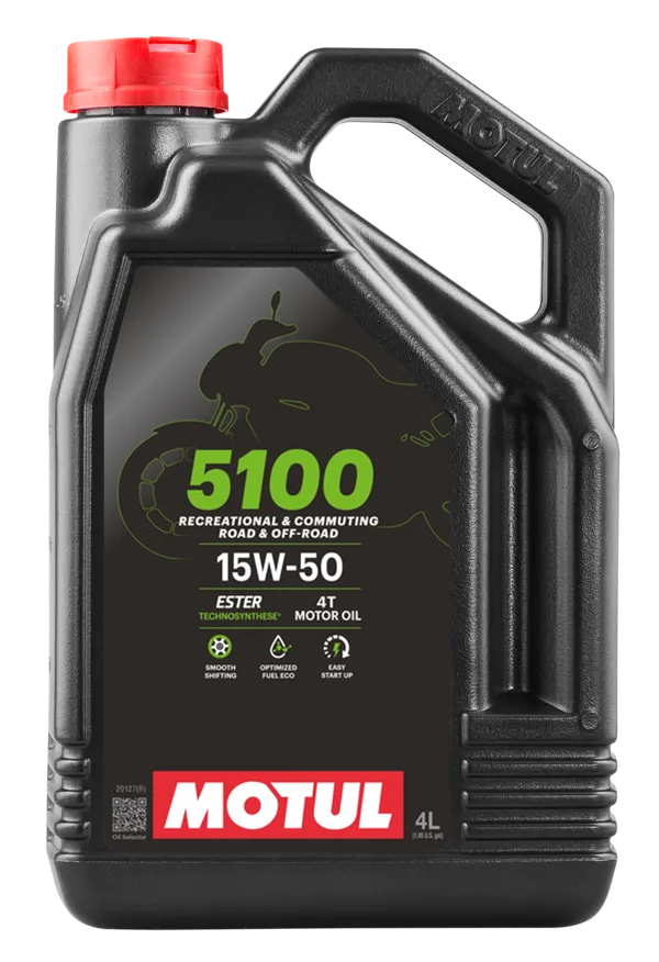 Моторное масло MOTUL 5100 4T SAE 15W50 (4 л.)