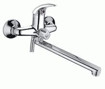 СМЕСИТЕЛЬ ДЛЯ ВАННЫ LEDEME L2238-B, ДЛИННЫЙ ИЗЛИВ L30F