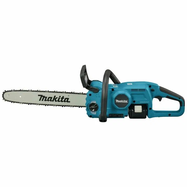 Пила цепная аккумуляторная Makita DUC407RT LXT BL 18В, 610 Вт, 16"/40 см, 3/8", 1,1 мм, 8 м/с, XPT, (BL1850B, DC18RC)