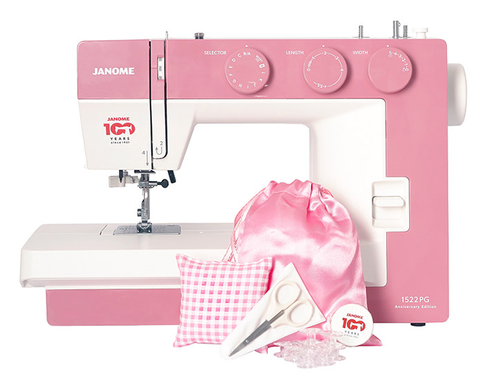 Электромеханическая швейная машина Janome 1522PG Anniversary Edition