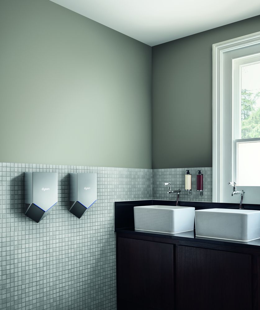 Сушилка для рук Dyson Airblade V HU02 White
