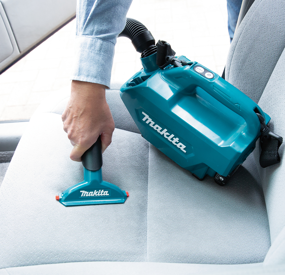 Пылесос аккумуляторный Makita CL121DZ 12В,1300 л\м, 44 мбар, 0.33\0.5 л, без акб и ЗУ