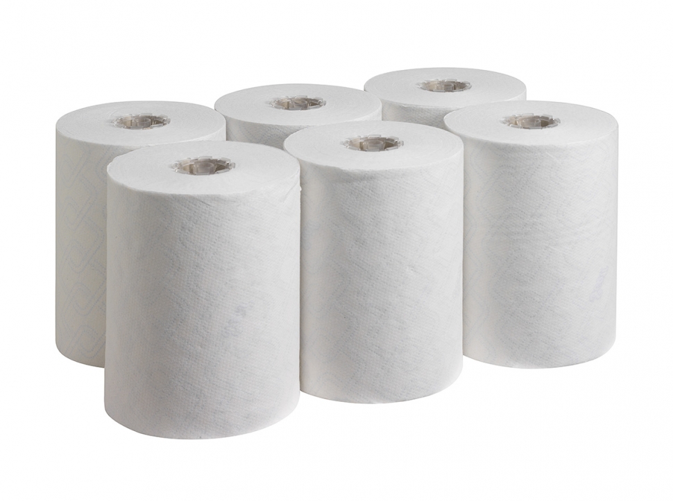 Бумажные полотенца в рулонах Kimberly-Clark Scott Control Slimroll 6623, однослойные