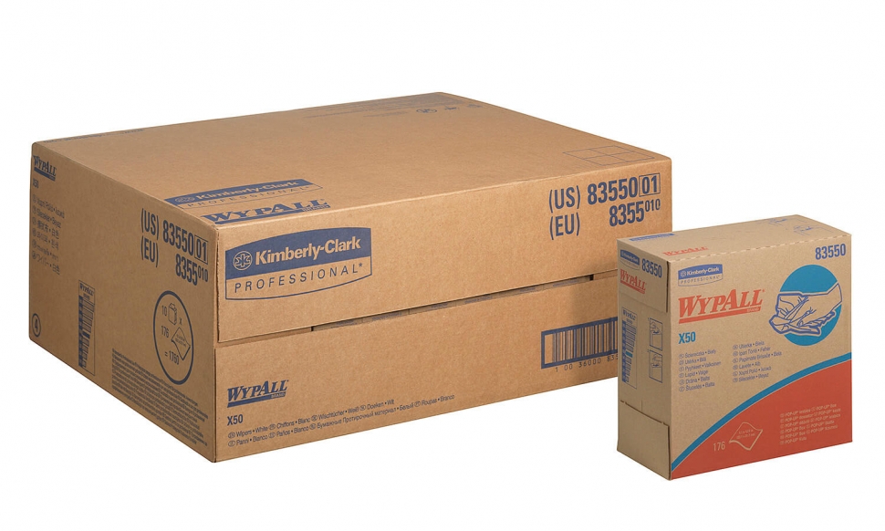 Протирочный материал  Kimberly-Clark Wypall® X50 8355