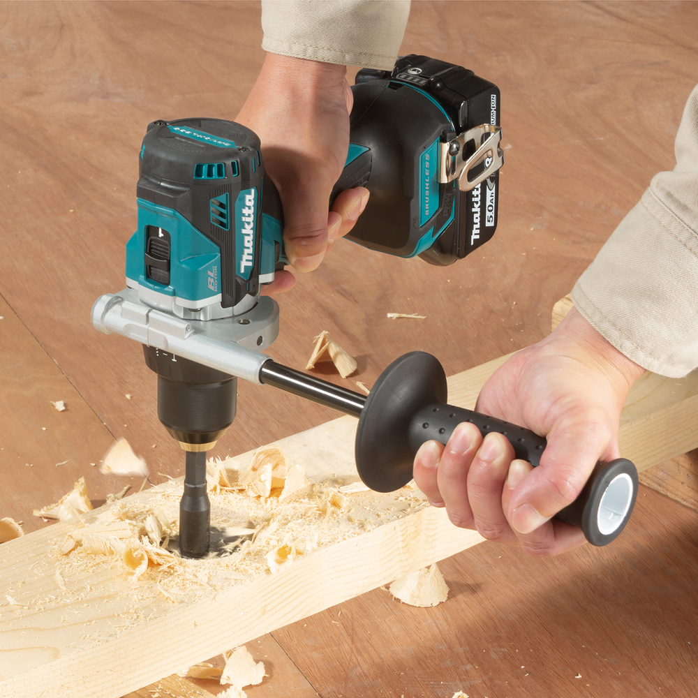 Дрель-шуруповерт аккумуляторная Makita DDF486RT LXT BL 18В, 1х5.0 Ач Li-ion, 130 Нм, 2100 об/мин