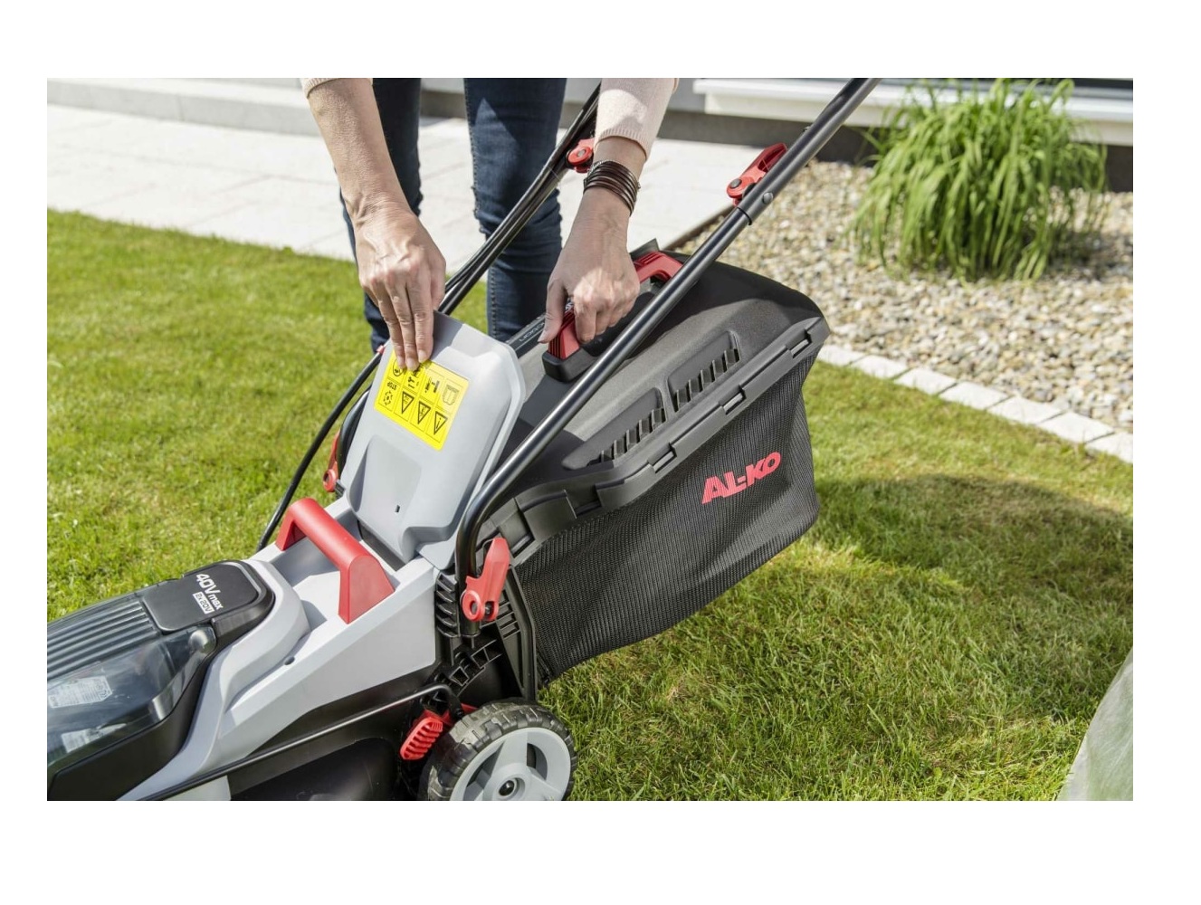 Газонокосилка аккумуляторная AL-KO EasyFlex 34.8 Li