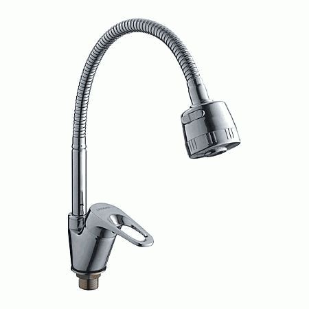 СМЕСИТЕЛЬ ДЛЯ КУХНИ LEDEMЕ L4313 ГИБКИЙ ИЗЛИВ