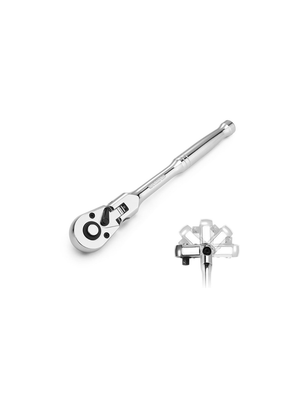 Ключ трещоточный  1/2" удлиненная с поворотной головкой WORKPRO
