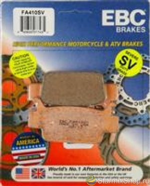 Колодки тормозные EBC для Honda F (Sintered)