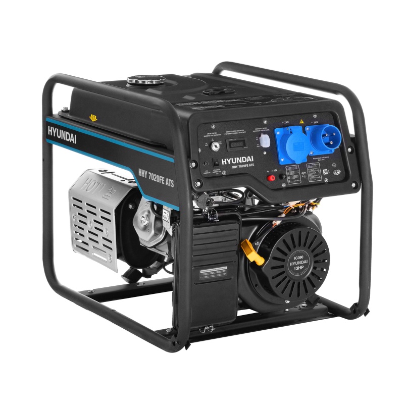 Генератор бензиновый HHY 7020FE ATS