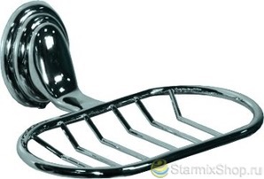 Мыльница сетка хром 6869