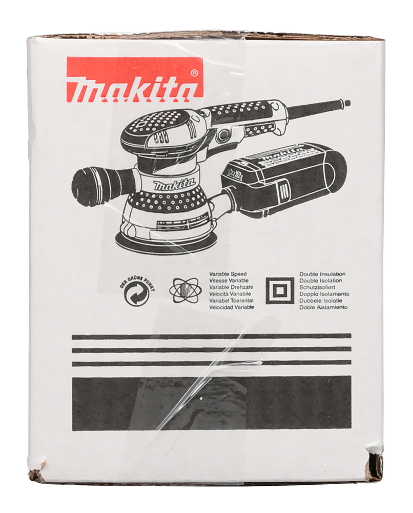 Эксцентриковая шлифовальная машина электрическая Makita BO5041 300 Вт, 125 мм, 4000-12000 об/мин