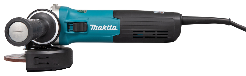 Угловая шлифовальная машина электрическая Makita GA5090X01 1900 Вт, 125 мм, 2800-11500 об/мин