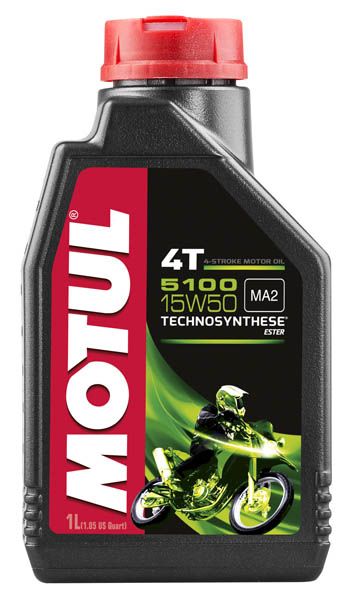 Моторное масло MOTUL 5100 4T SAE 15W50 (1 л.) 