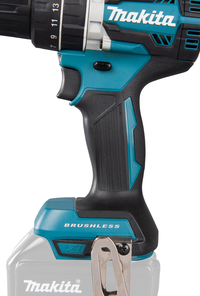 Ударная дрель-шуруповерт аккумуляторная Makita DHP484Z LXT 18В, 54 Нм, 2000 об/мин, без акб и ЗУ