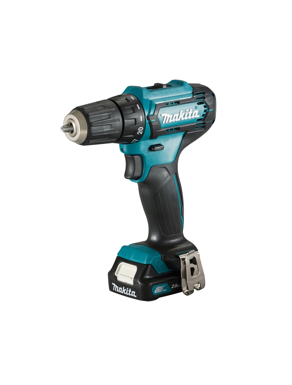 Дрель-шуруповерт аккумуляторная Makita DF333DYX14 CXT 12В, 2х1.5 Ач Li-ion, 30 Нм, 1700 об/мин, набор бит D-31083