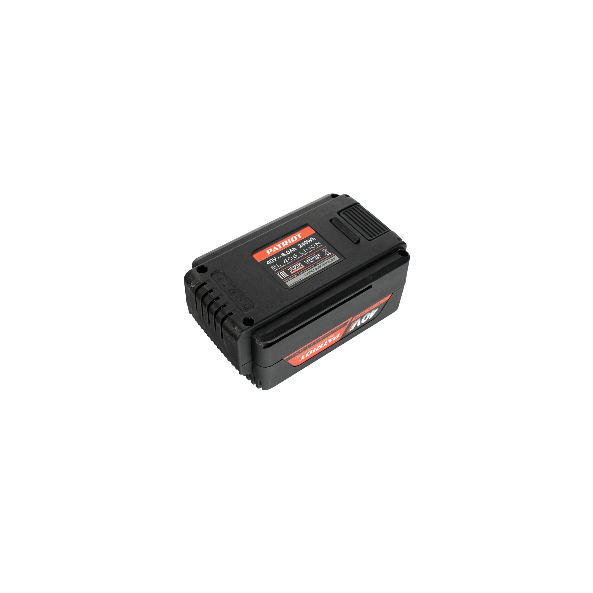 Аккумулятор PATRIOT BL 406 40В, 6Ач