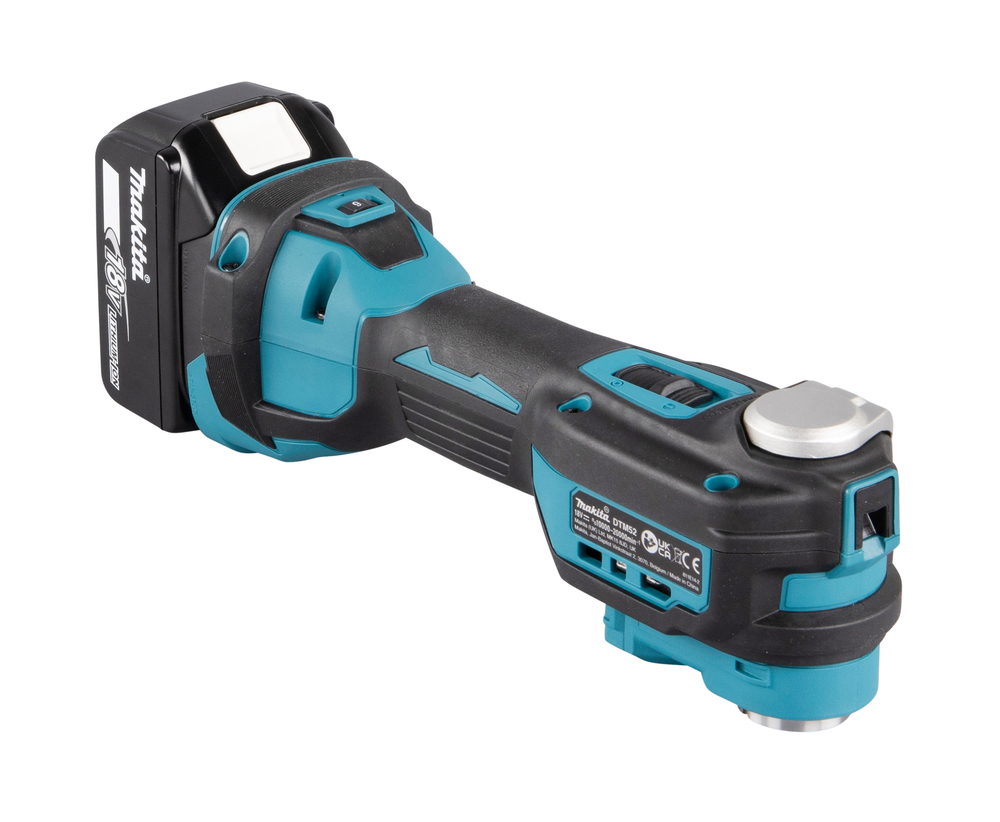 Аккумуляторный многофункциональный инструмент Makita DTM52RTJX1 18В, 2х5,0 Ач, 10000-20000 об\мин, Starlock/Starlock Plus/Starlock Max