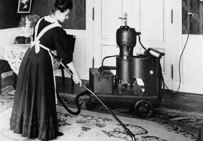 История создания промышленных пылесосов