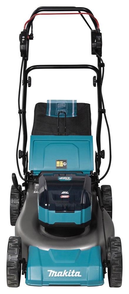 Газонокосилка аккумуляторная Makita LM002GT201 XGT 40v MAX, 1900 Вт, 53 см, 70 л, 1,5-5 км/ч, 4в1, (2xBL4050F; DC40RC)