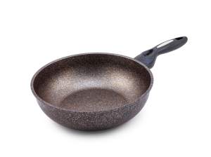 Сковорода Ecoramic IH 28 см вок c антипригарным покрытием без крышки