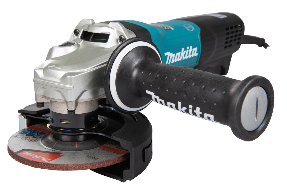 Угловая шлифовальная машина электрическая Makita GA5093X01 1900 Вт, 125 мм, 2800-11500 об/мин