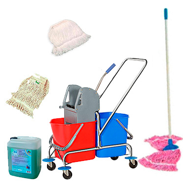 Комплект для уборки полов CleanFLoor Budget Plus FlSet-BgPlus