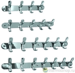 Крючки на планке 6 шт В5516