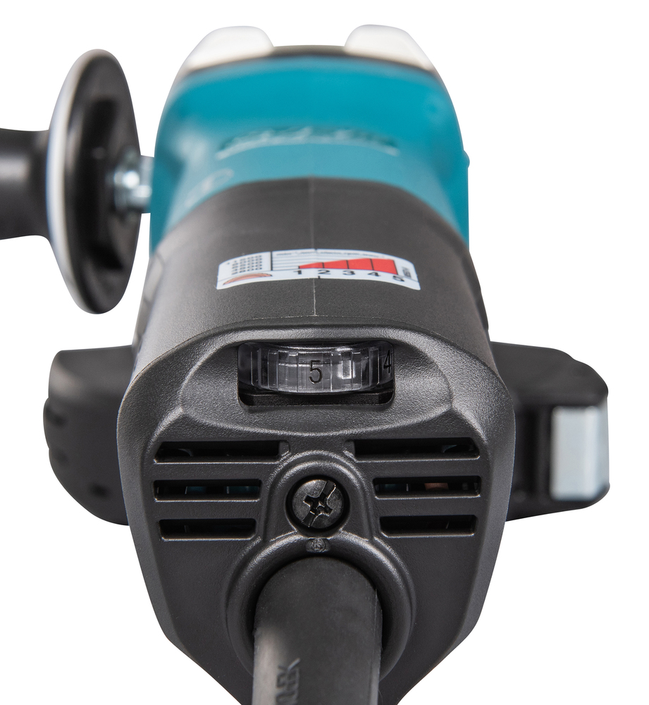 Угловая шлифовальная машина электрическая Makita GA5093X01 1900 Вт, 125 мм, 2800-11500 об/мин