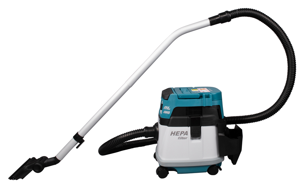 Пылесос аккумуляторный с Bluetooth-системой автоматического запуска Makita DVC157LZX3 2х18В, 15л, без акб и ЗУ