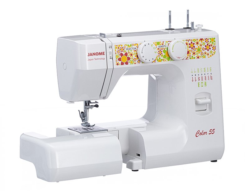 Электромеханическая швейная машина Janome Color 55