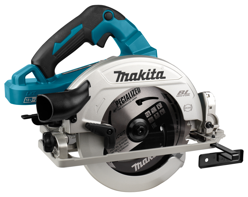 Пила дисковая аккумуляторная Makita DHS783ZJU LXT 2х18В, 190 мм, 6000 об/мин, без акб и ЗУ