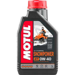 Моторное масло Motul SnowPower 4T 0W40 (1 л)