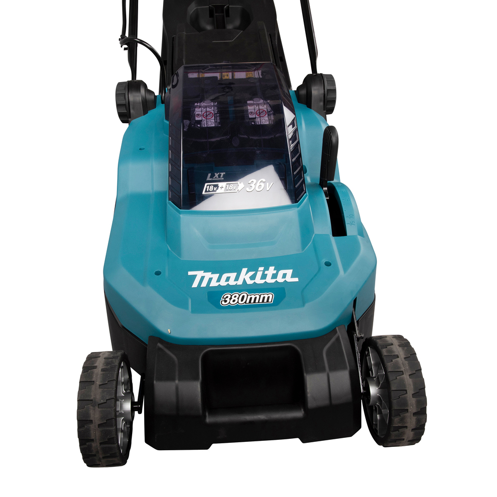 Газонокосилка аккумуляторная Makita DLM382Z LXT 18В X2, 38 см, 40 л, без акб и з/у