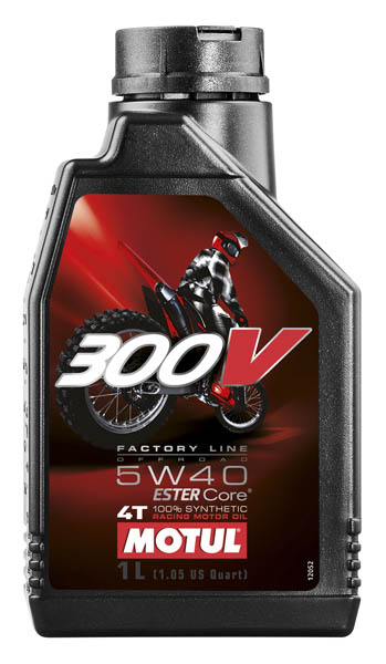 Моторное масло MOTUL 300 V 4T FL OFF ROAD SAE 5W40 (1л)