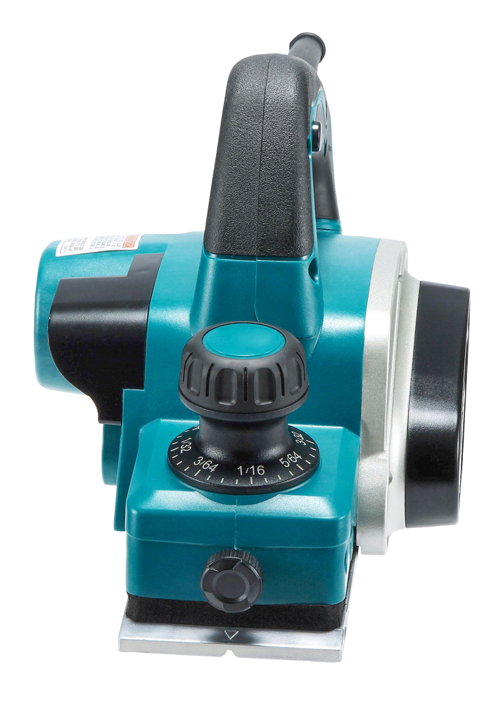Рубанок электрический  Makita KP0800 620 Вт, 17000 об\м, ширина-82 мм, глуб-2.5 мм, 2.6 кг, кор