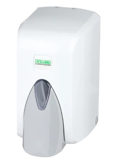 Дозатор для жидкого мыла Vialli белый S5