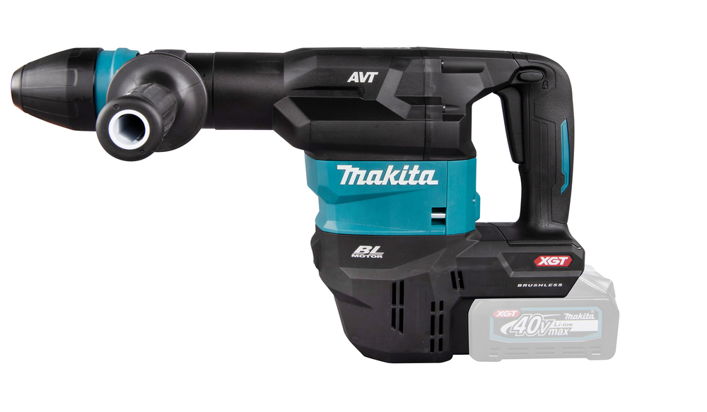 Отбойный молоток аккумуляторный Makita HM001GZ02 XGT 40 В, 9,4 Дж, SDS-MAX, без акб и ЗУ