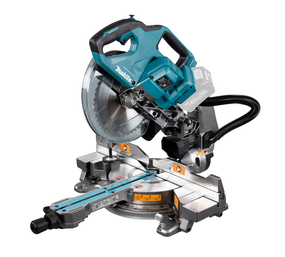 Пила торцовочная аккумуляторная консольная Makita LS002GZ01 XGT 40В, 216 мм, без акб и ЗУ
