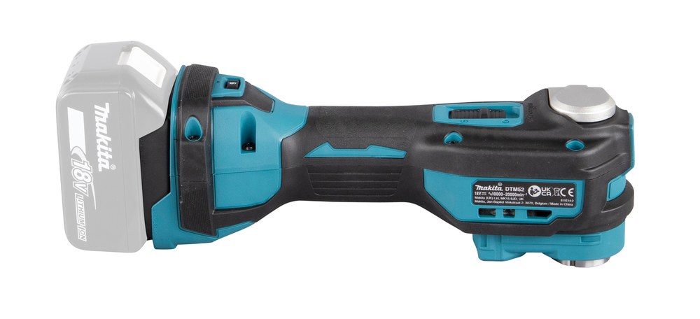 Аккумуляторный многофункциональный инструмент Makita DTM52Z 18В, 10000-20000 об\мин, Starlock/Starlock Plus/Starlock Max, без акб и ЗУ