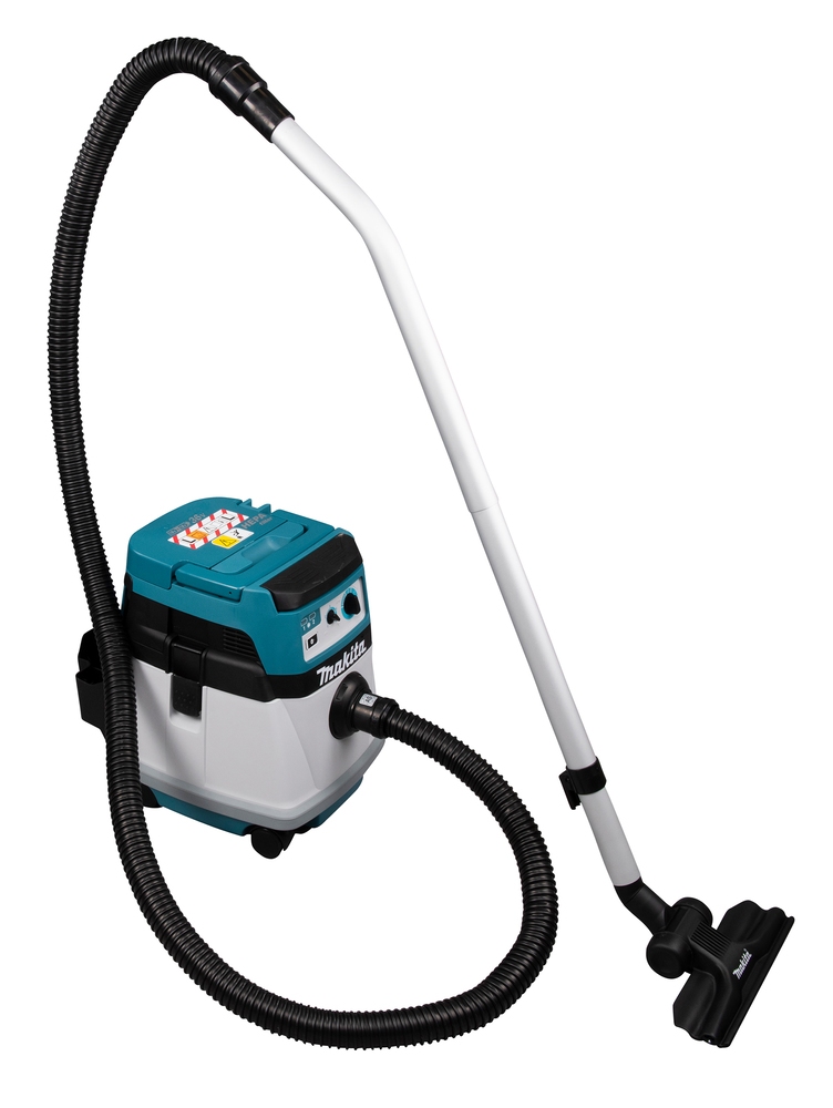 Пылесос аккумуляторный с Bluetooth-системой автоматического запуска Makita DVC157LZX3 2х18В, 15л, без акб и ЗУ
