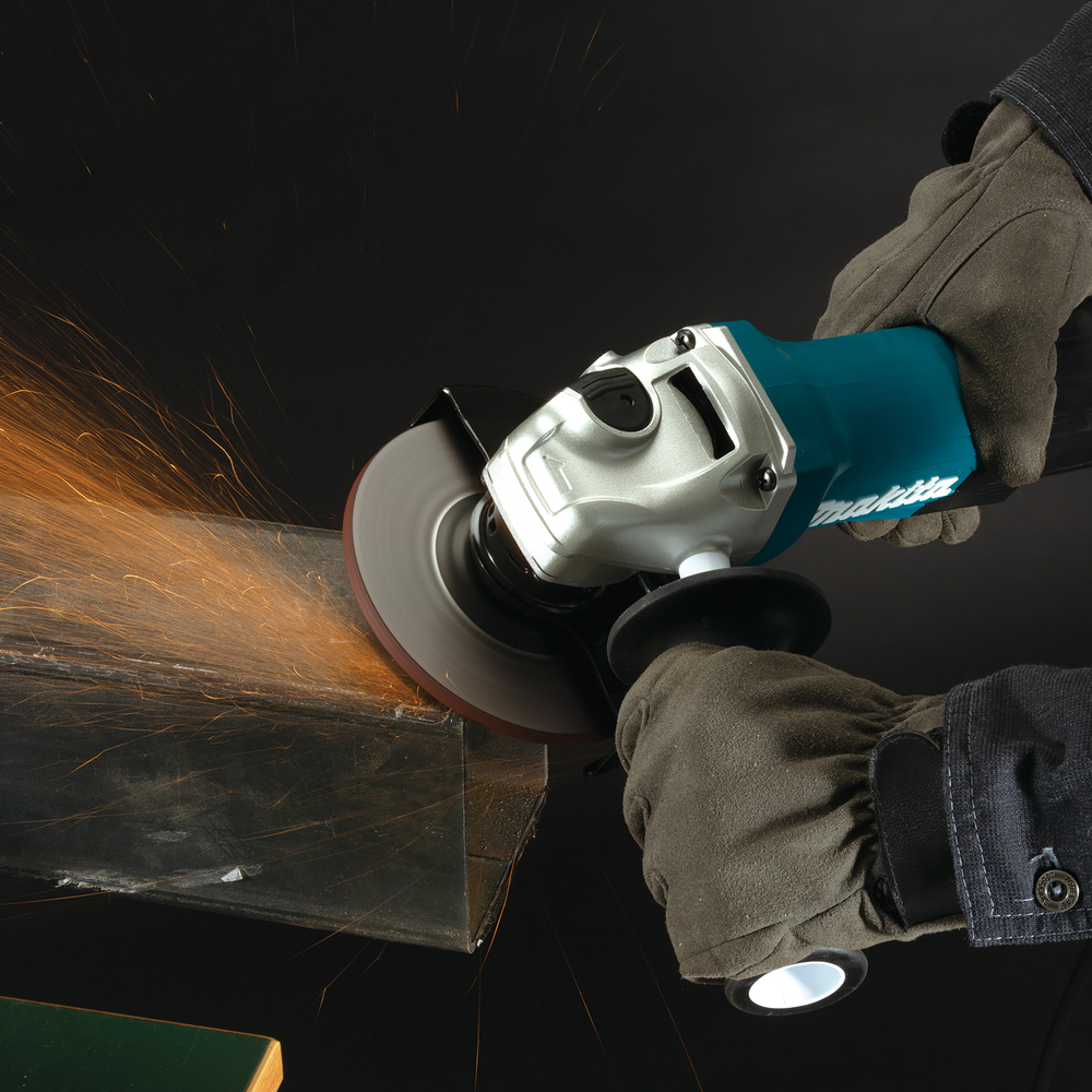 Угловая шлифовальная машина электрическая Makita GA5050R 1300 Вт, 125 мм, 11000 об/мин