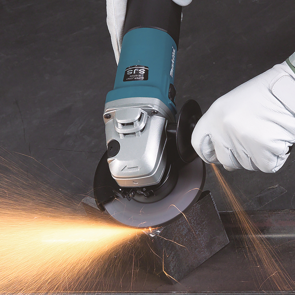 Угловая шлифовальная машина электрическая Makita 9565CR 1400 Вт, 125 мм, 12000 об/мин