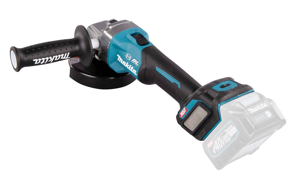 Угловая шлифмашина аккумуляторная Makita GA023GZ XGT BL 40В, 125 мм, 3000-8500 об/мин, без акб и ЗУ
