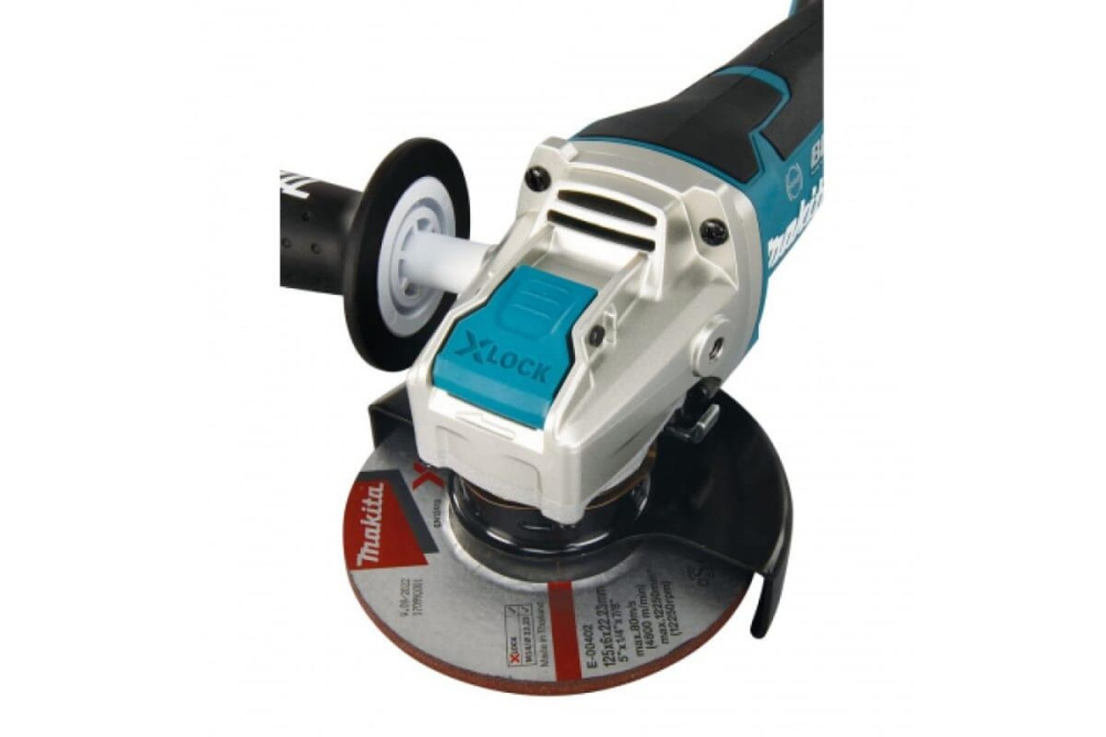 Угловая шлифмашина аккумуляторная Makita DGA469Z LXT 18В, 115 мм, 3000-8500 об/мин, без акб и ЗУ