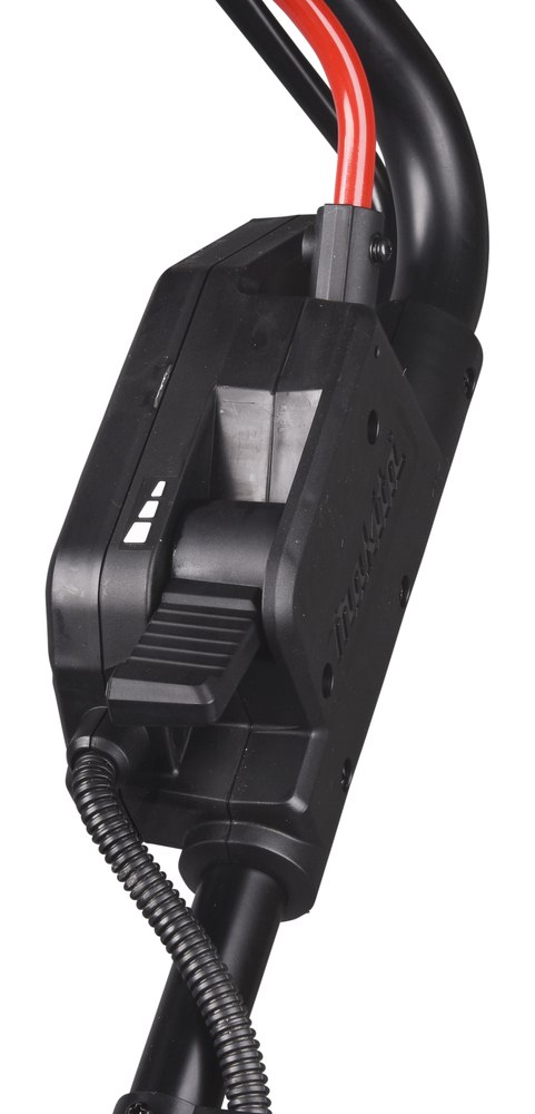 Газонокосилка аккумуляторная Makita DLM538CT2 LXT 2х18 В, 860 Вт, дека 53 см, 70 л, 4в1, XPT, (2xBL1850B, DC18SH)
