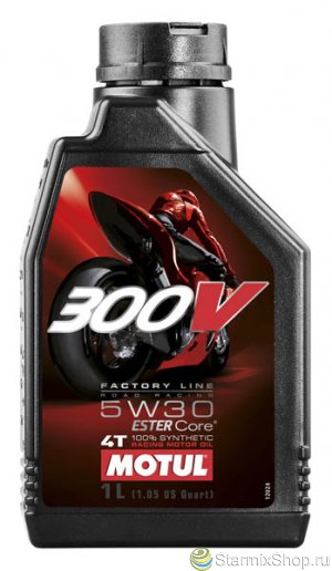 Моторное масло MOTUL 300 V 4T FL Road Racing SAE 5W30 (1 л.)