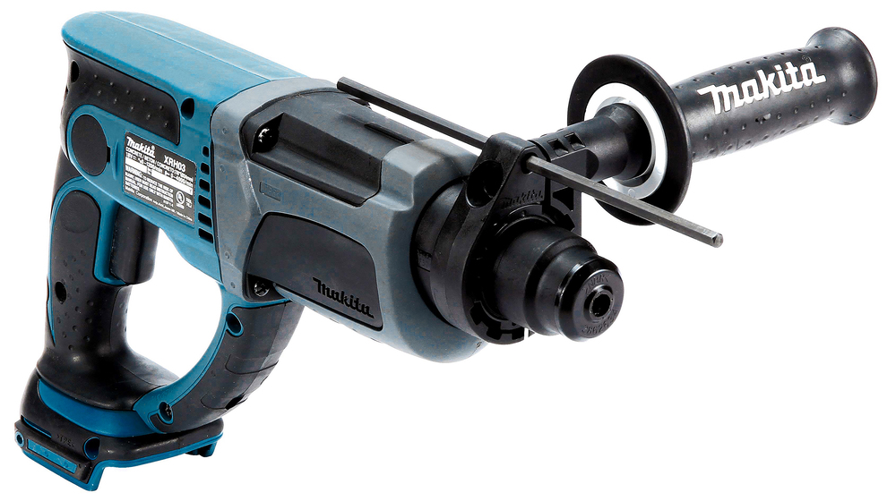 Перфоратор аккумуляторный Makita DHR202RFE LXT 18В, 2х3.0 Ач, 20 мм, 1,9 Дж, SDS-PLUS