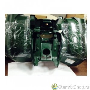 Крыло заднее зеленое для квадроциклов Yamaha